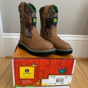 John Deere toddler boots